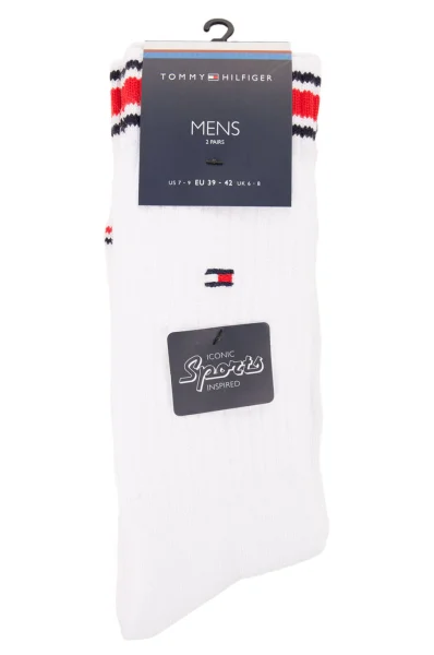 ponožky 2-pack iconic Tommy Hilfiger 	biela	