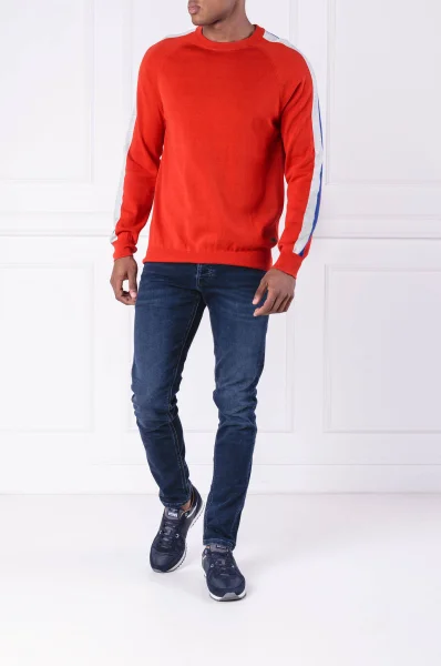sveter warren | regular fit Pepe Jeans London 	červená	