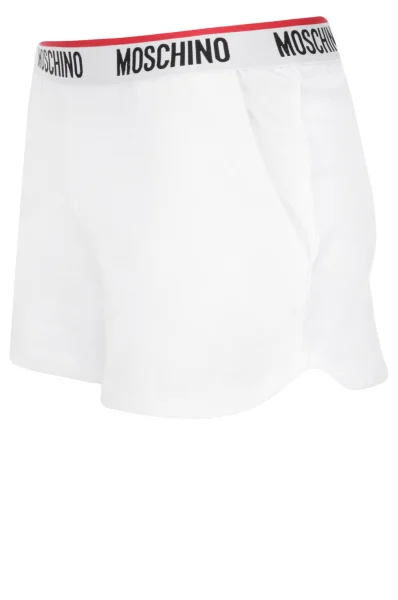 šortky | regular fit Moschino Underwear 	biela	