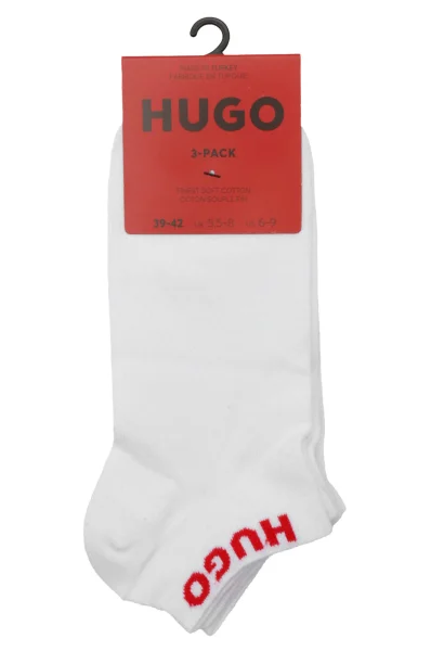 Ponožky 3-balenie 3P AS UNI CC Hugo Bodywear 	biela	