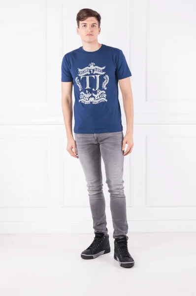 tričko | regular fit Trussardi 	modrá	