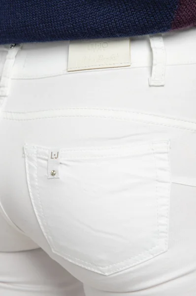 džínsy charming bottom up | slim fit Liu Jo 	biela	