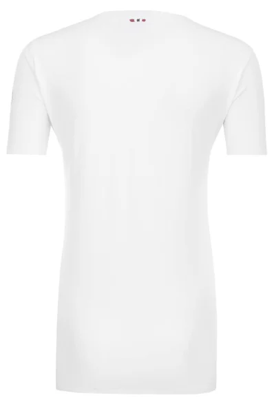 tričko scox | regular fit Napapijri 	biela	