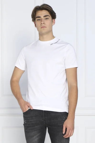 Tričko | Regular Fit Karl Lagerfeld 	biela	