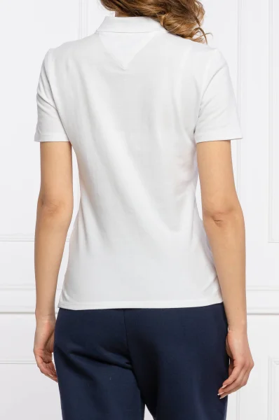 polo tričko original | regular fit Tommy Jeans 	biela	