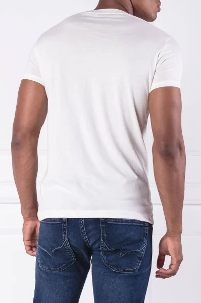 tričko tolson | regular fit Pepe Jeans London 	krémová	