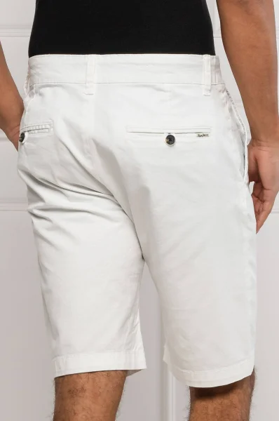 šortky | regular fit Pepe Jeans London 	biela	