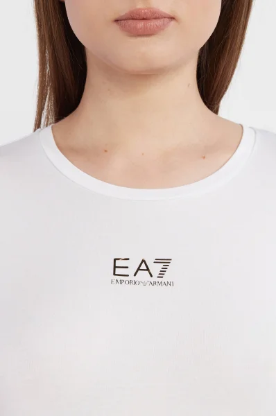 Blúzka | Regular Fit EA7 	biela	