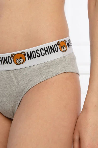 Nohavičky Moschino Underwear 	sivá	