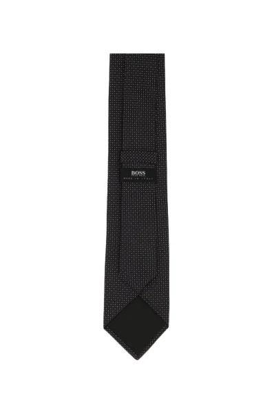 hodvábny kravata BOSS BLACK 	tmavomodrá	