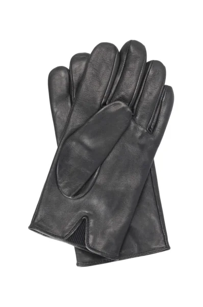 kožené rukavice grifin BOSS ORANGE 	čierna	