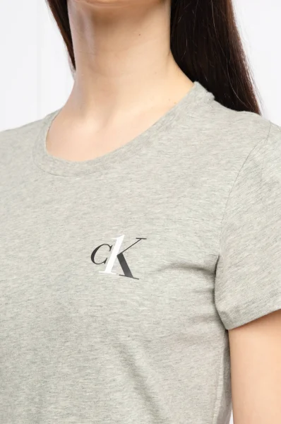 košeľa nocna | regular fit Calvin Klein Underwear 	šedá	