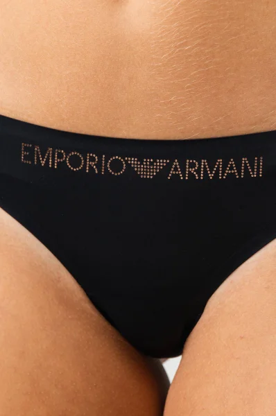 nohavičky brazylijskie Emporio Armani 	čierna	