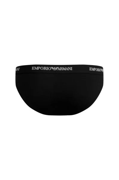 nohavičky 2-balenie Emporio Armani 	čierna	