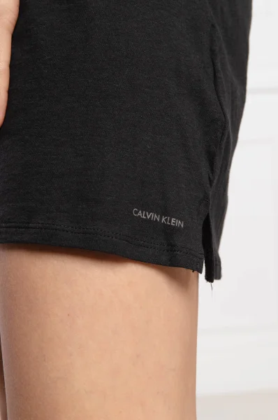 košeľa nocna | regular fit Calvin Klein Underwear 	čierna	