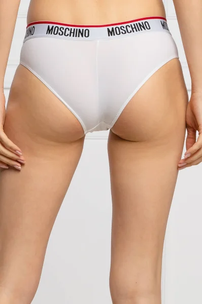 nohavičky Moschino Underwear 	biela	