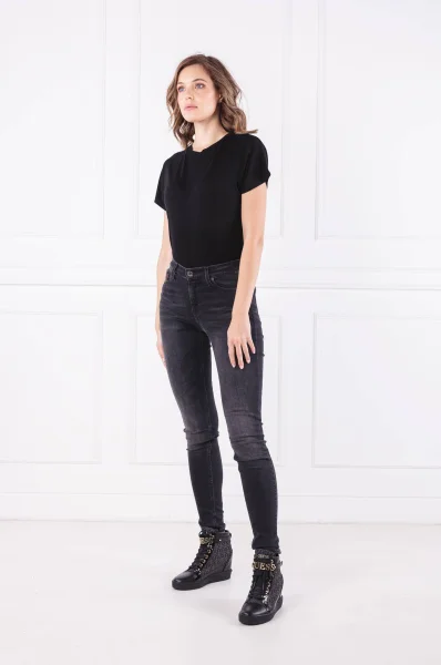 body valeria | regular fit Pepe Jeans London 	čierna	