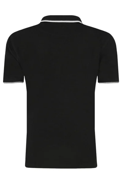 polo tričko | regular fit | pique BOSS Kidswear 	čierna	