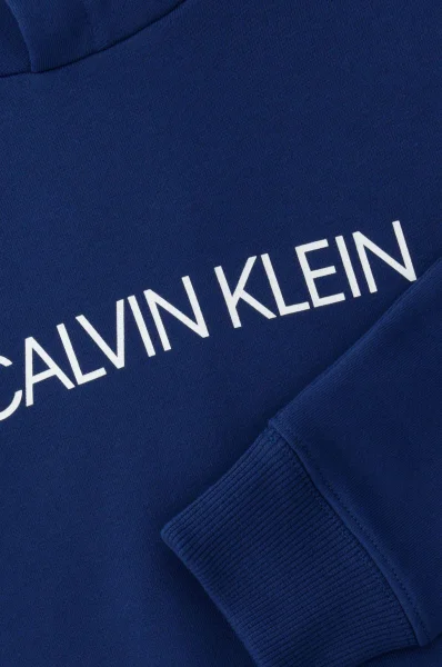 mikina institutional | regular fit CALVIN KLEIN JEANS 	modrá	