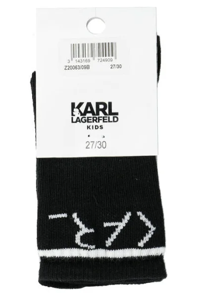 Ponožky Karl Lagerfeld Kids 	čierna	