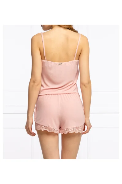 Pyžamo | Slim Fit Guess Underwear 	ružová	