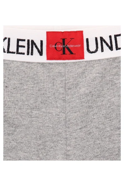 Pyžamo | Slim Fit Calvin Klein Underwear 	sivá	