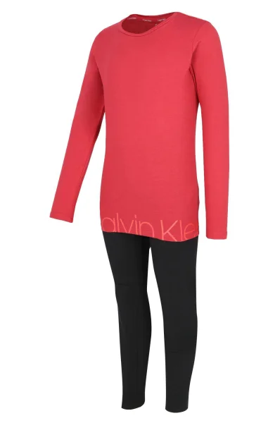 pyžamo | relaxed fit Calvin Klein Underwear 	červená	
