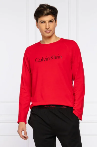Pyžamo KNIT PANT SET | Regular Fit Calvin Klein Underwear 	červená	