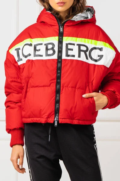 bunda | loose fit Iceberg 	červená	