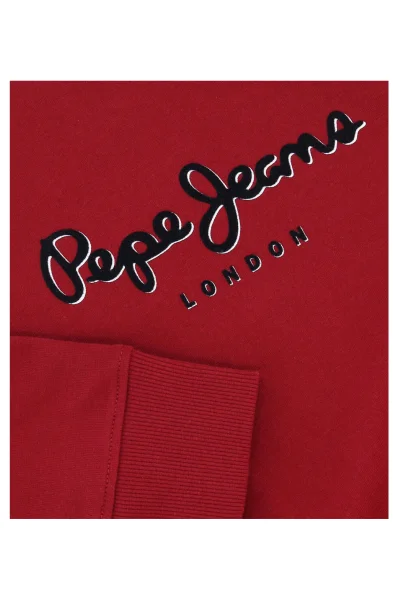 Mikina ADRIAN | Regular Fit Pepe Jeans London 	gaštanová	