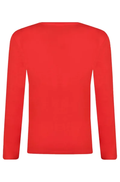 Longsleeve | Slim Fit BOSS Kidswear 	červená	