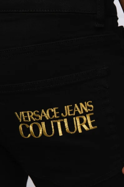 džínsy zup506 | skinny fit Versace Jeans Couture 	čierna	