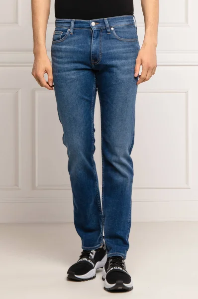 džínsy | slim fit | stretch Calvin Klein 	modrá	