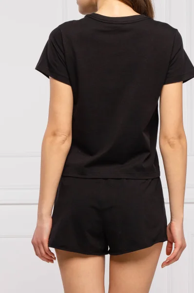 pyžamo | regular fit Calvin Klein Underwear 	čierna	
