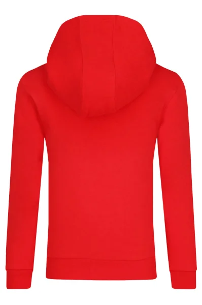 Mikina | Regular Fit BOSS Kidswear 	červená	