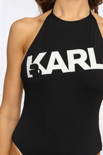 Plavky Karl Lagerfeld 	čierna	