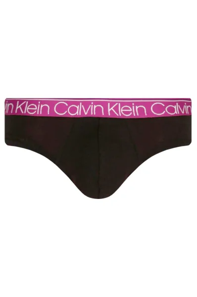 Slipy 3-balenie Calvin Klein Underwear 	fuchsia	