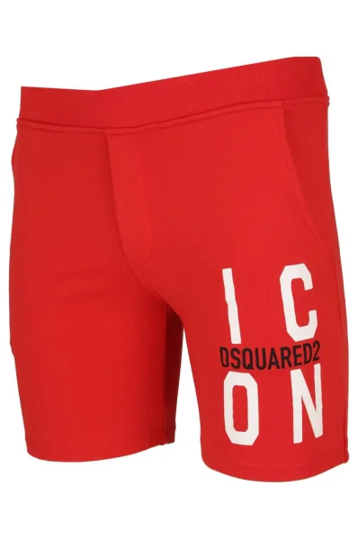 Šortky U-ICON | cool fit Dsquared2 	červená	