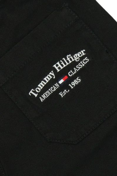 Nohavice | Regular Fit Tommy Hilfiger 	čierna	