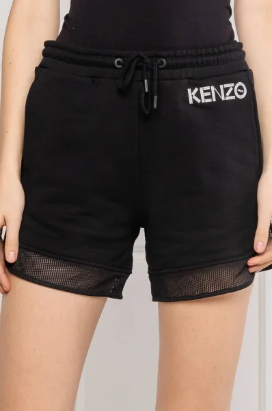 šortky | relaxed fit Kenzo 	čierna	