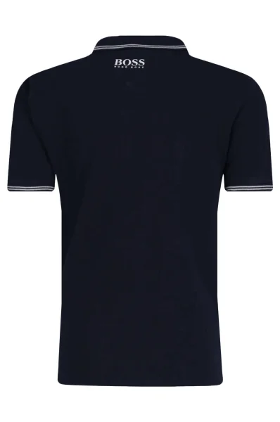 Polo tričko | Regular Fit BOSS Kidswear 	tmavomodrá	