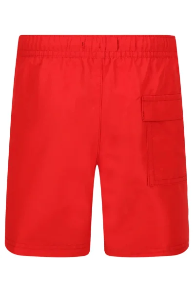 šortky plávanie medium drawstring | regular fit Tommy Hilfiger Swimwear 	červená	