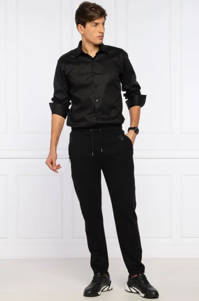 Teplákové nohavice | Regular Fit Karl Lagerfeld 	čierna	