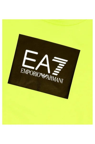 Tričko | Regular Fit EA7 	limetková	
