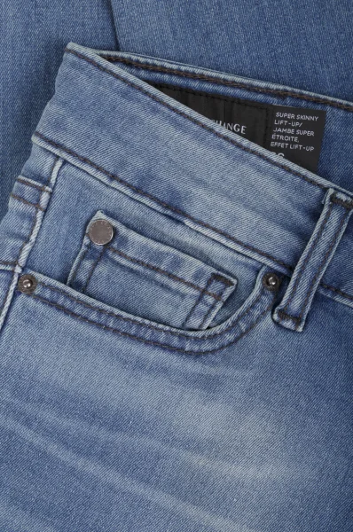 džínsy j69 | super skinny fit Armani Exchange 	modrá	