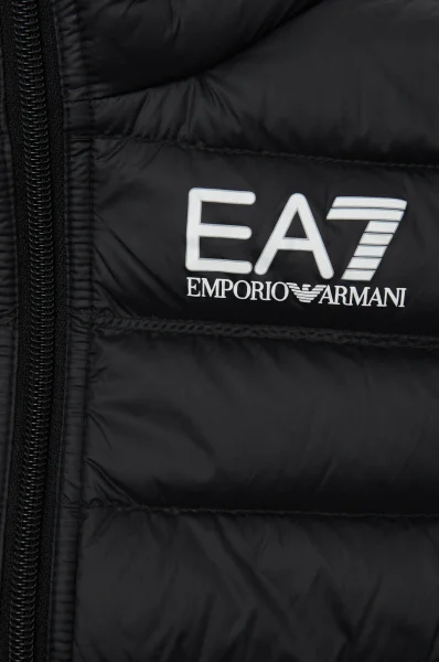 Páperový vesta | Regular Fit EA7 	čierna	