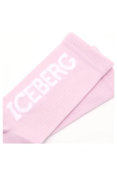Ponožky Iceberg 	púdrovo ružová	