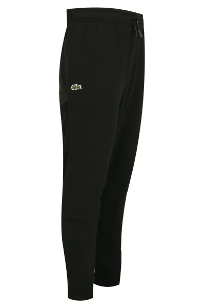 Teplákové nohavice | Regular Fit Lacoste 	čierna	