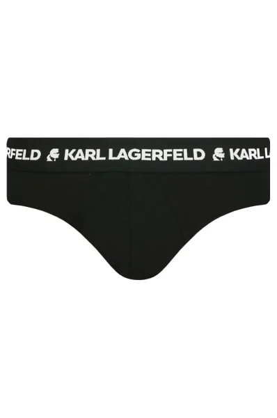 Slipy 3-balenie Karl Lagerfeld 	čierna	