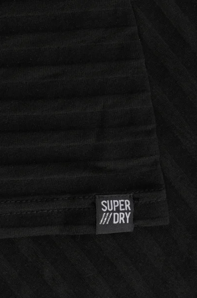 tričko burnoul stripe entry | slim fit Superdry 	čierna	